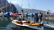 0054 10-04-2020 Liberty Belle im Hafen Stansstad, Martha mit Bella und Diego