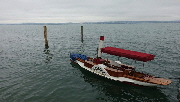 1815 14-05-2018 Haltnau, Liberty Belle am Steg 1815 14-05-2018 Haltnau, Liberty Belle am Steg
