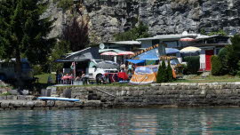 0042 27-07-2020 Fahrt nach Interlaken, bei Camping Ringgenberg