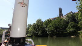 0056 20-07-2020 Bergfahrt Räsch-Fribourg, Blick auf Kathedrale St Nikolaus