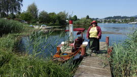 0092 30-07-2020 Anlegen in Lagune Hafen Stampf Jona, Martha