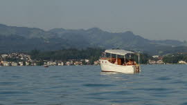 0119 30-07-2020 Rückfahrt nach Au, MS Frösch (1921) bei Insel Lützelau