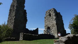 0147 21-08-2020 Insel Ruine de la Tour, Burgen vom 13Jh