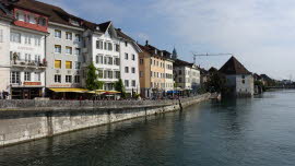 0323 12-09-2021 Blick von der Wengibrücke Aare abwärts