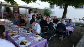 0341 12-09-2021 Apero und Mittagessen auf Terrasse Hotel Altes Spital Solothurn