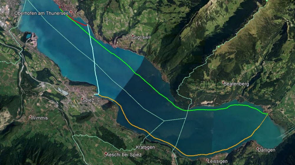 1505 11-09-2017 Fahrroute, 33km